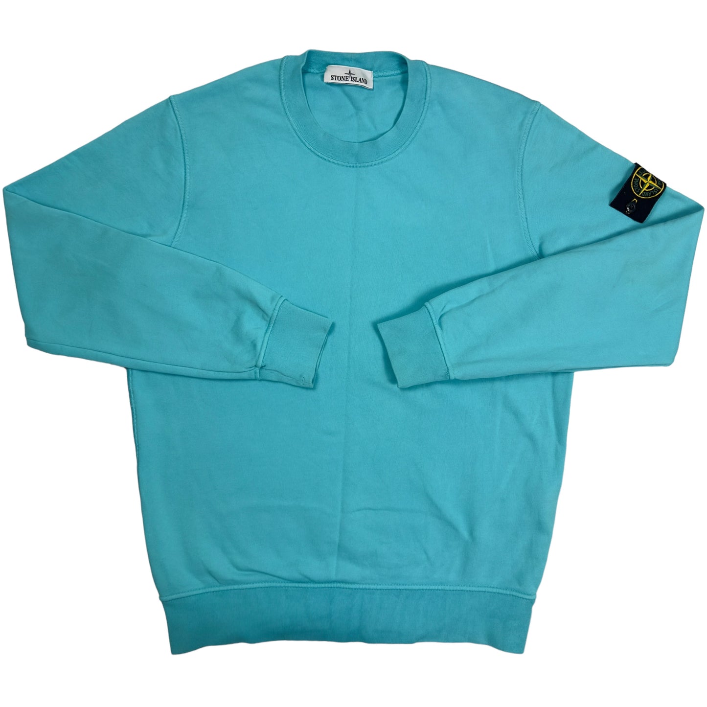Stone Island Crewneck Sweater - Aqua Blue