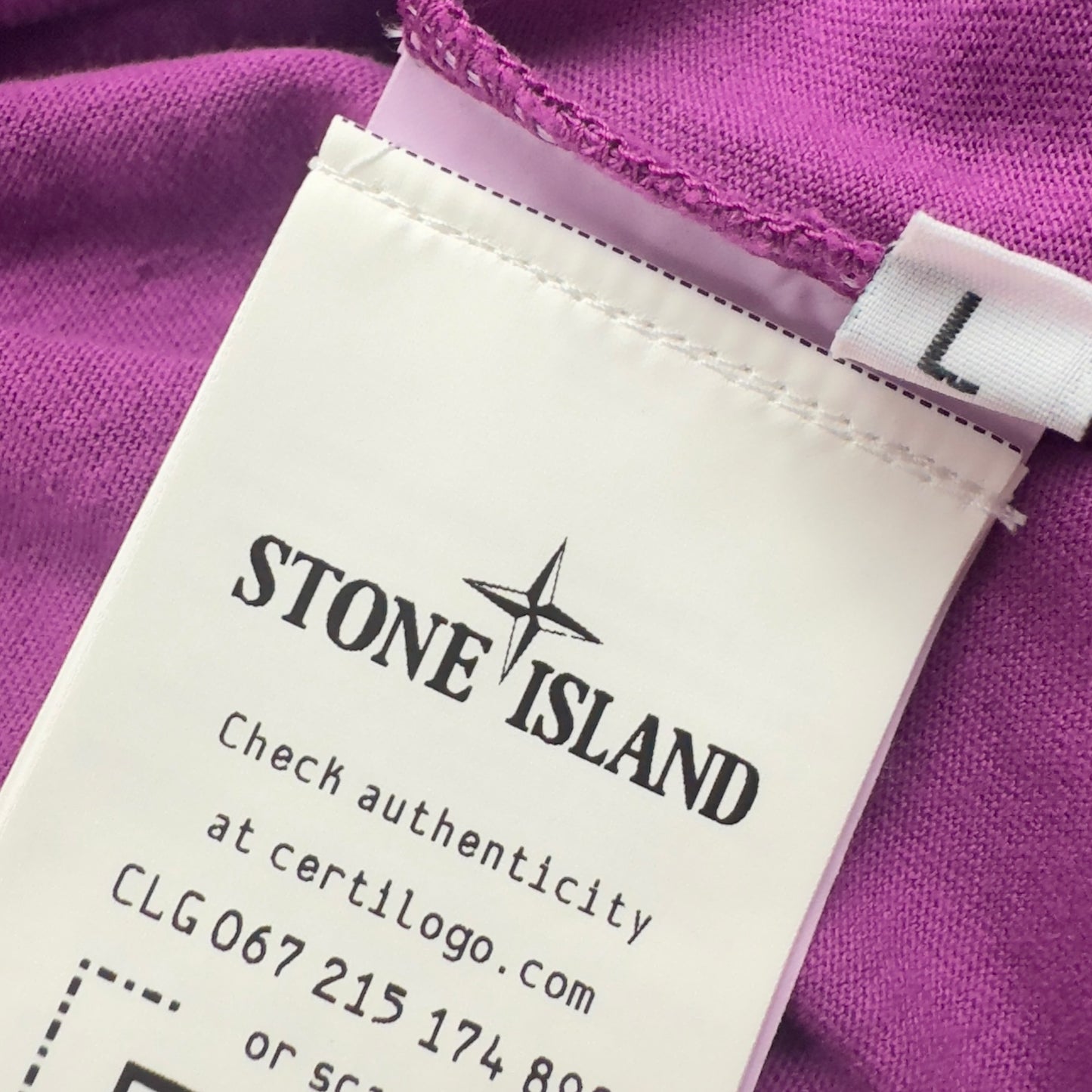 S/S 23 Stone Island 'Abbreviation One' Graphic T-Shirt