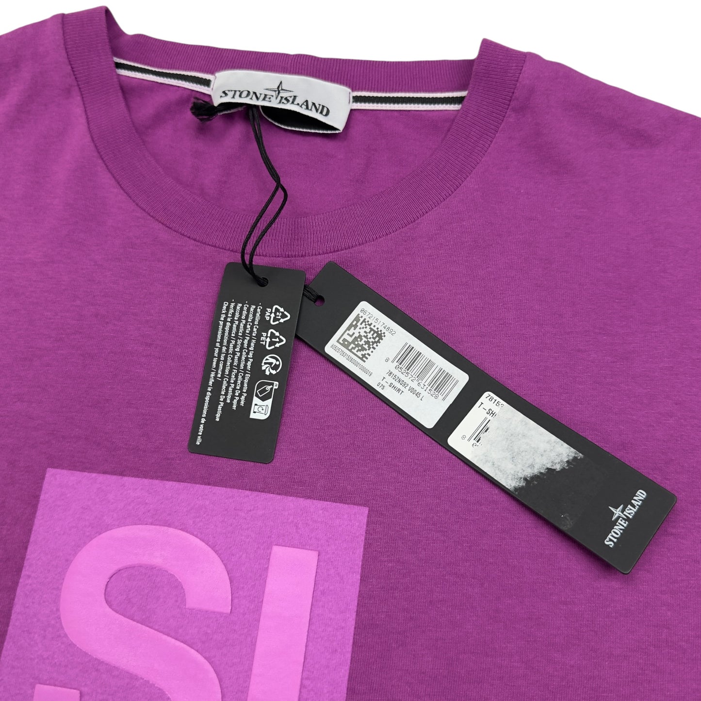 S/S 23 Stone Island 'Abbreviation One' Graphic T-Shirt