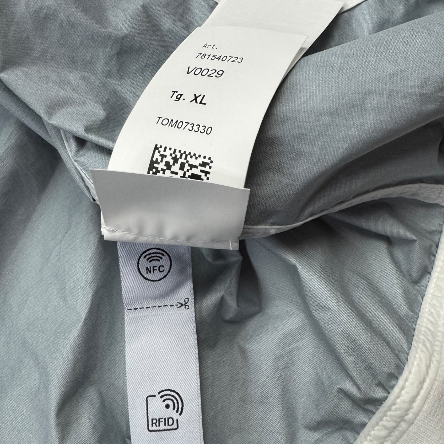 S/S 23 Stone Island Membrana 3L TC Jacket - White