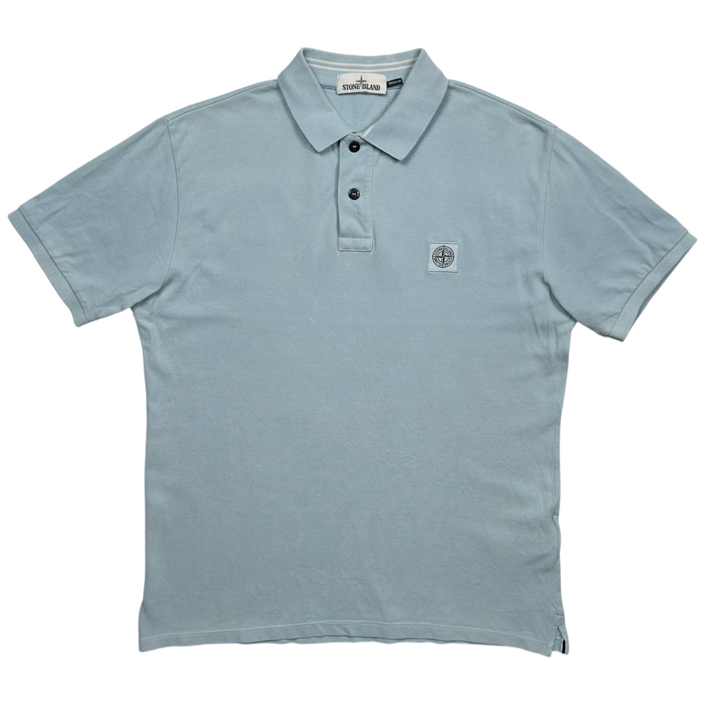 S/S 17 Stone Island Polo Shirt - Baby Blue