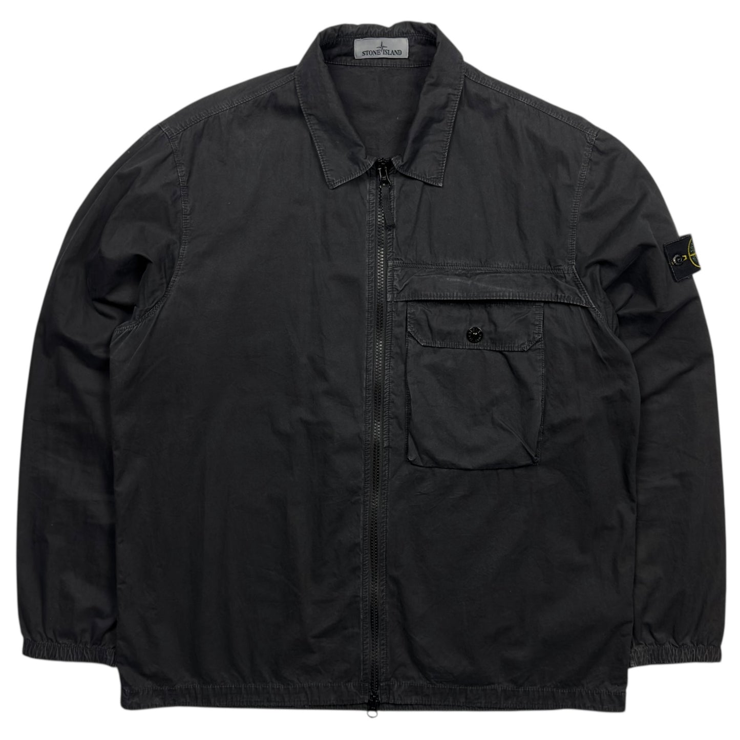 A/W 20 Stone Island Pocket Overshirt - Black