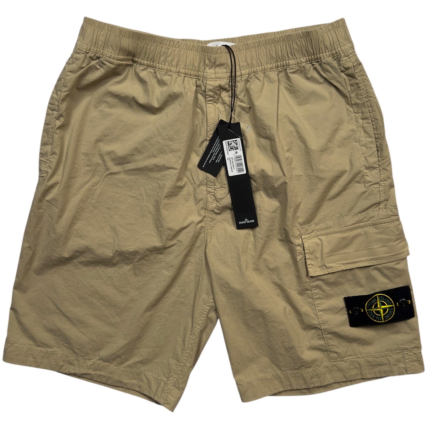 S/S 22 Stone Island Cotton Cargo Shorts - 31 CO