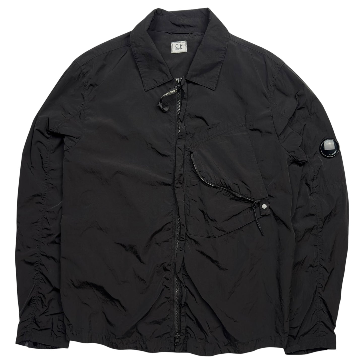 C.P. Company Chrome Overshirt - Black