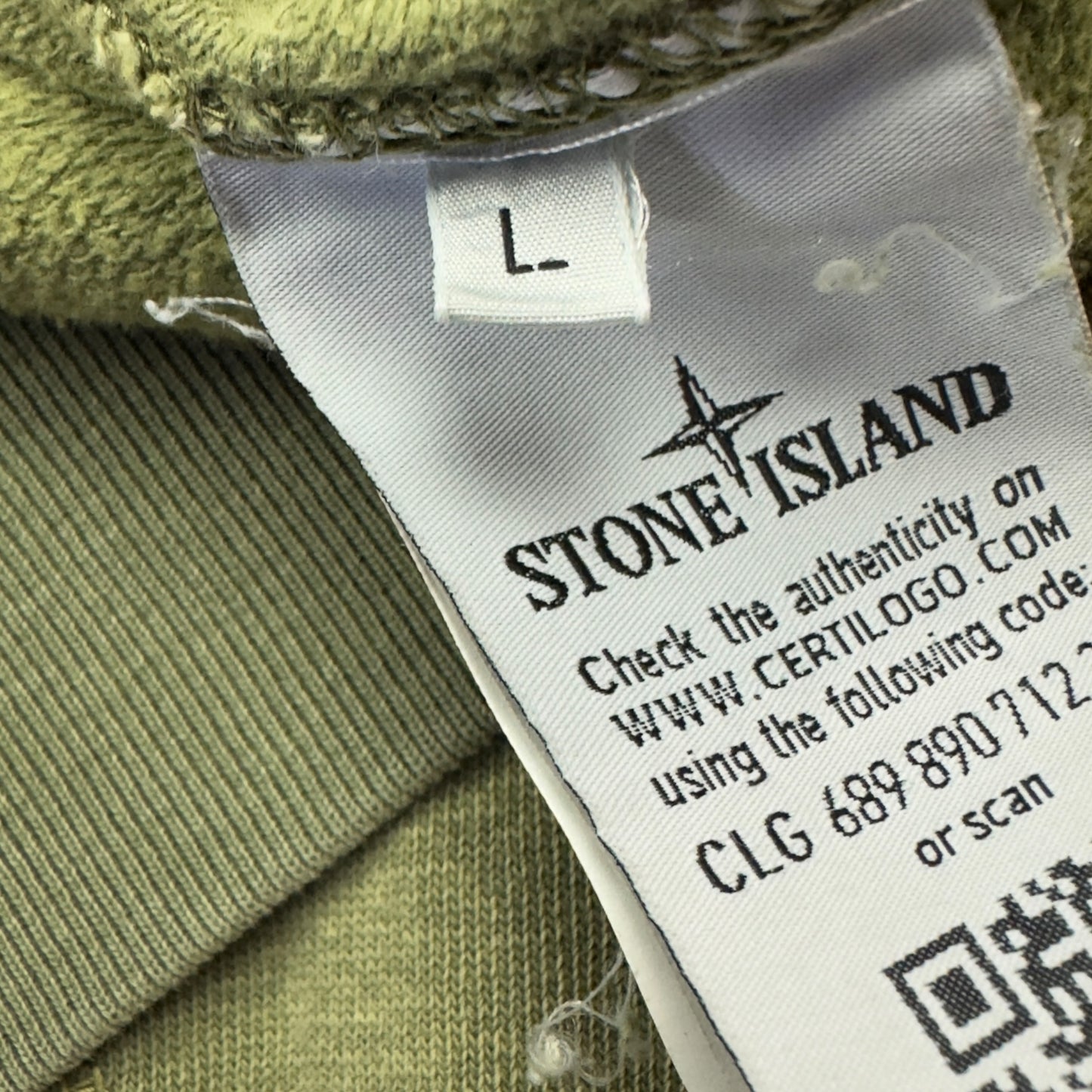 A/W 17 Stone Island Crewneck Sweater - Green