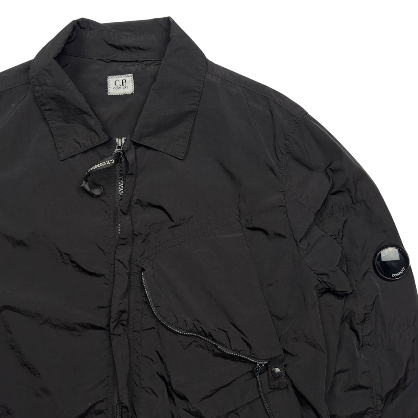 C.P. Company Chrome Overshirt - Black