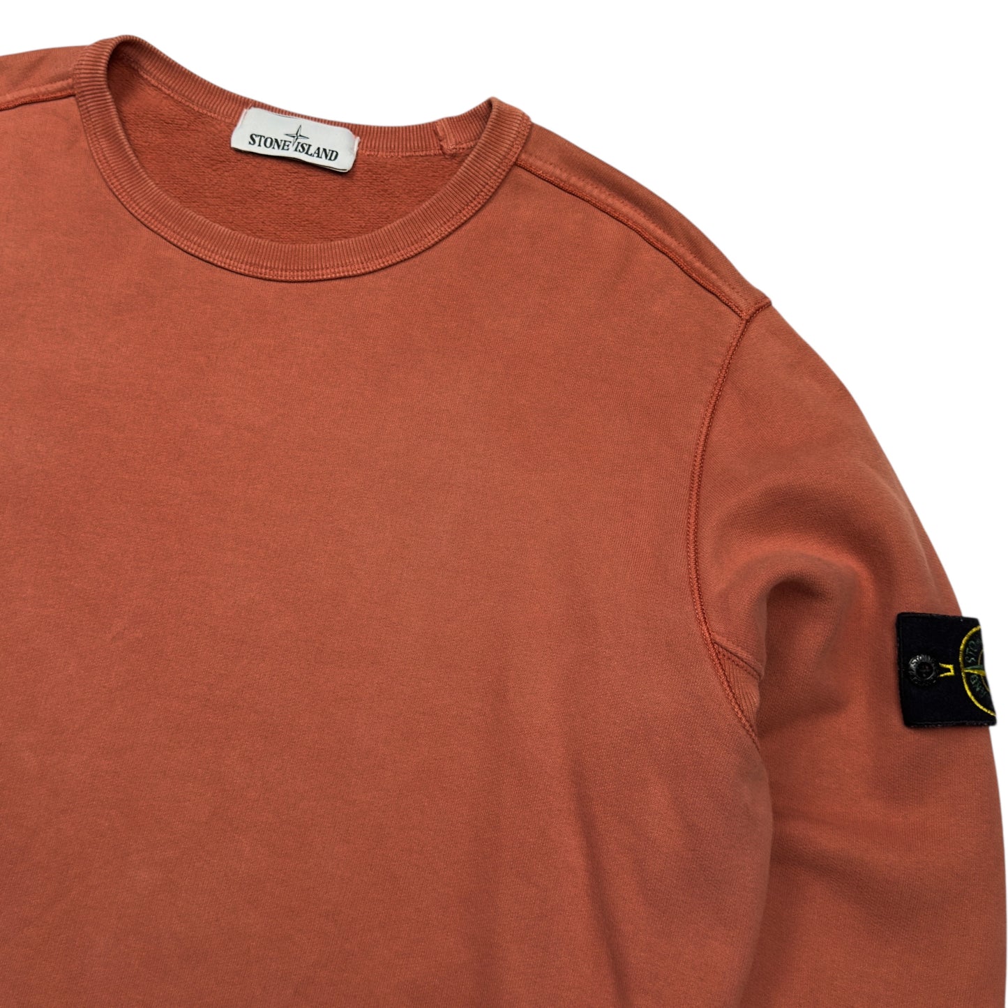 A/W 19 Stone Island Crewneck Sweater - Brick Red