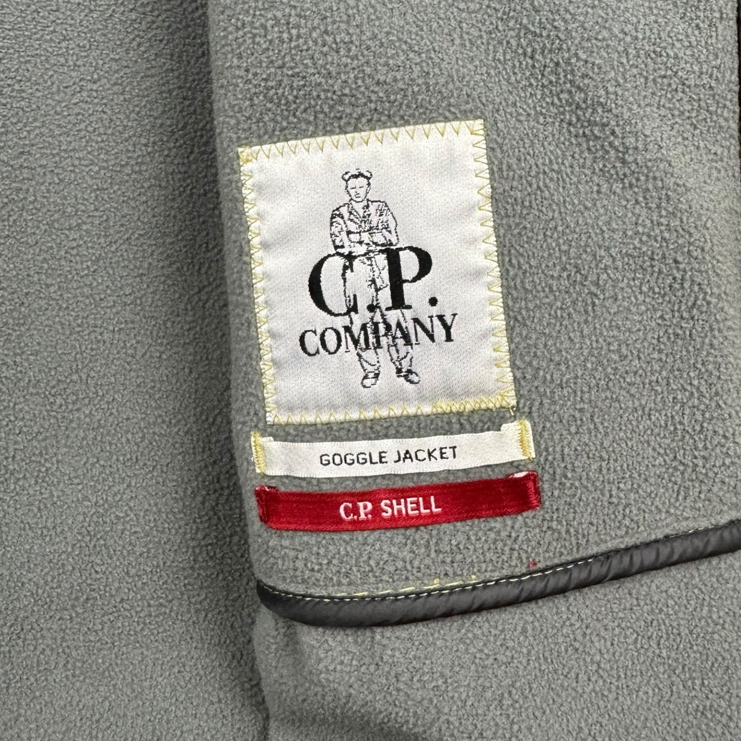 C.P. Company Soft Shell Goggle Jacket - Yellow