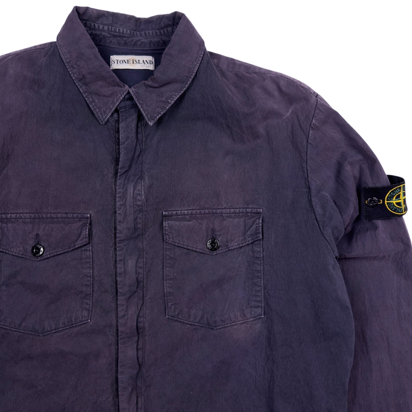 A/W 02 Stone Island Cotton Nylon Blend Overshirt