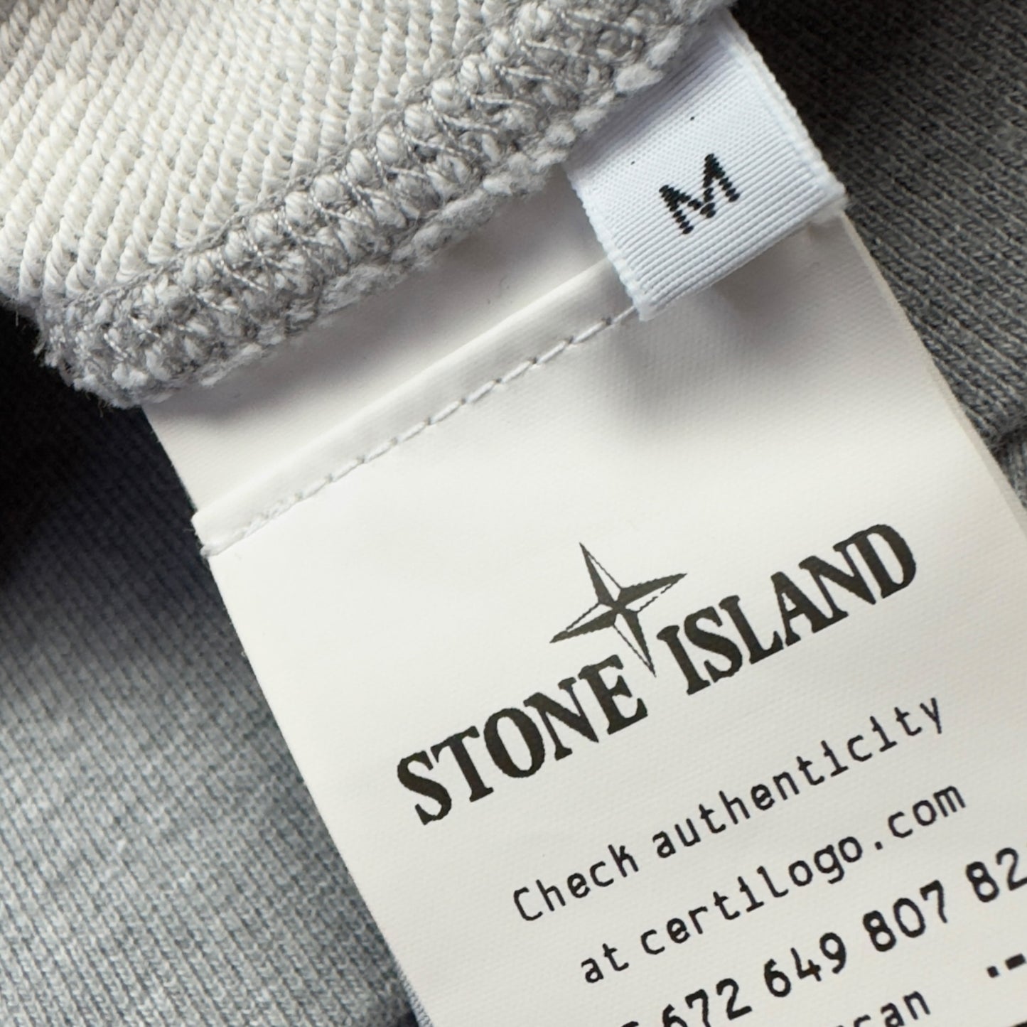 S/S 22 Stone Island Hoodie - Grey