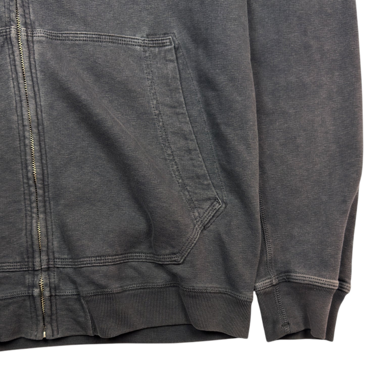 S/S 18 Stone Island Full Zip Hoodie - Dark Grey