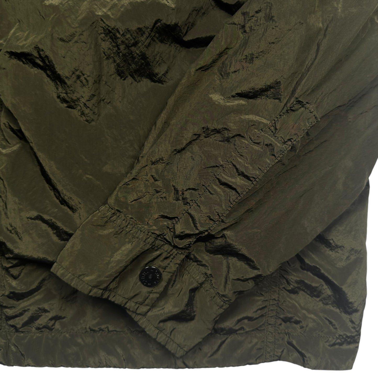 S/S 18 Stone Island Nylon Metal Overshirt - Dark Green