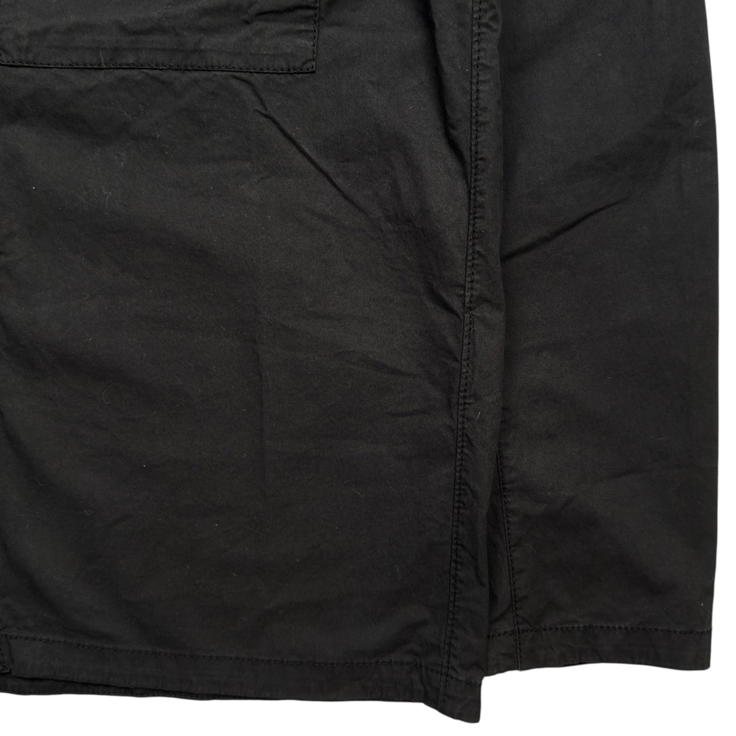 S/S 23 Stone Island Supima Cotton Twill Stretch-TC Overshirt - Black