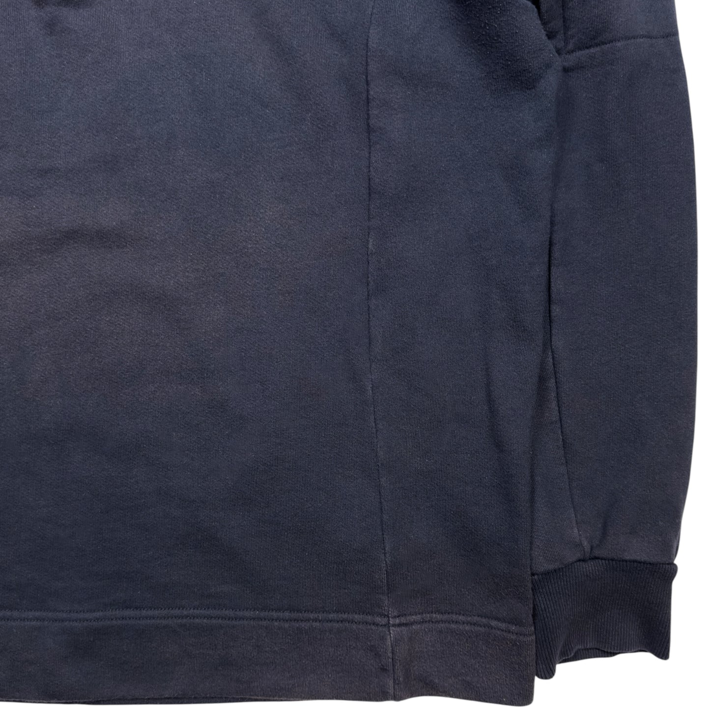 C.P. Company Cotton Quarter Zip Sweater - Navy
