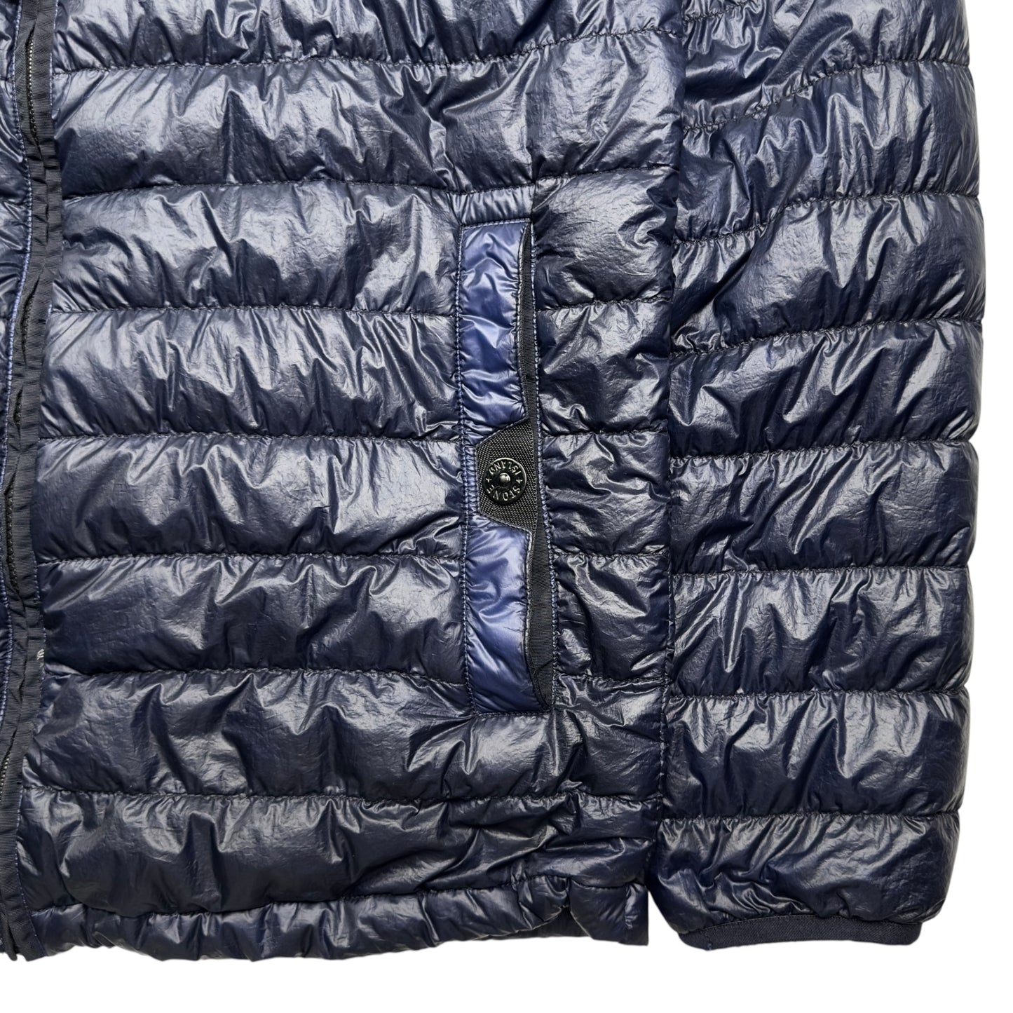 S/S 16 Stone Island Down_26 GR X SQM_N Down Puffer Jacket - Navy