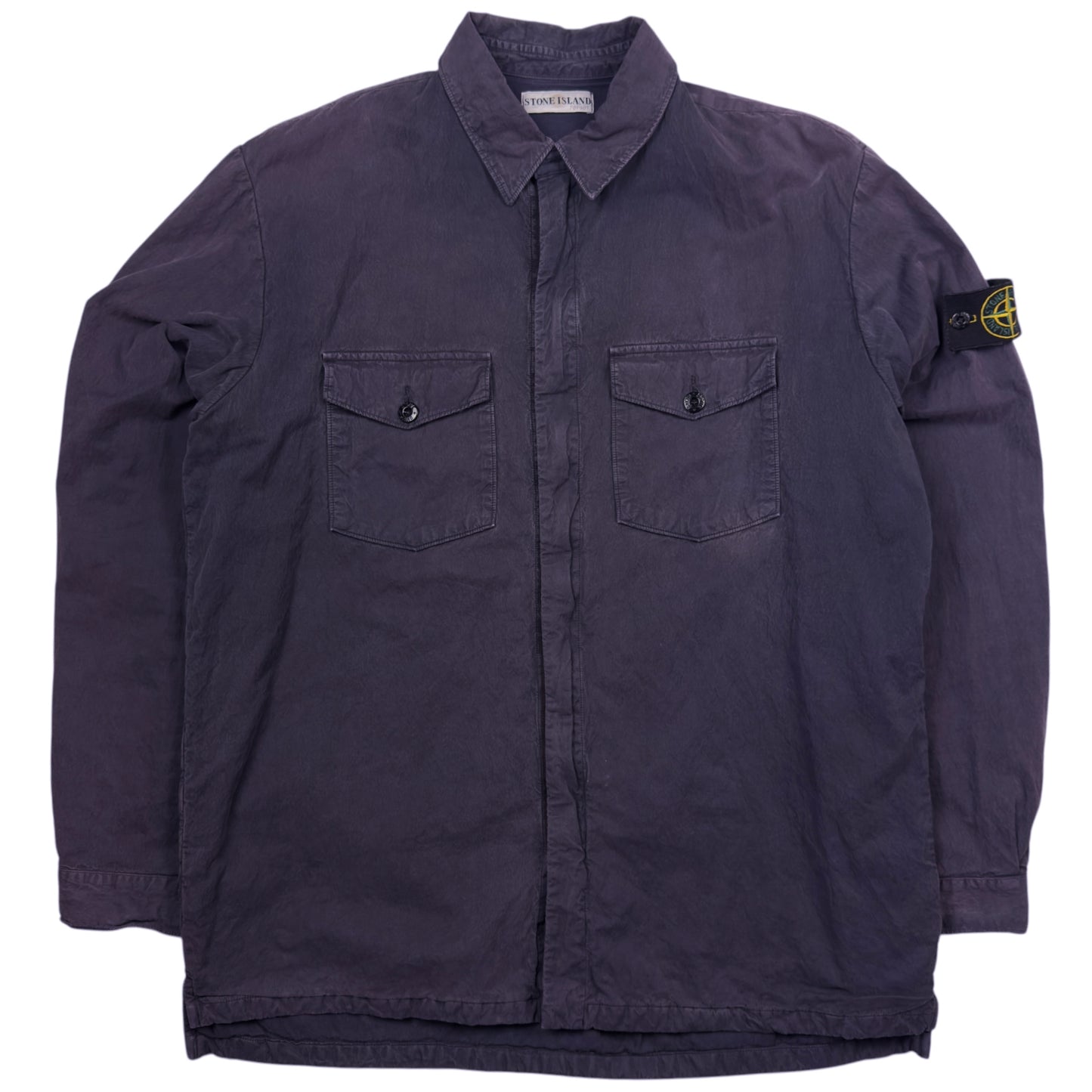 A/W 02 Stone Island Cotton Nylon Blend Overshirt