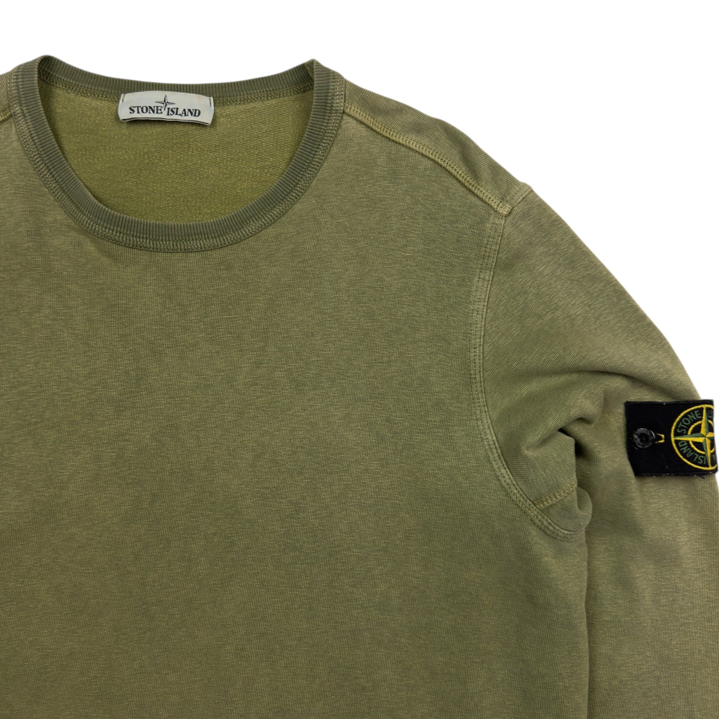A/W 17 Stone Island Crewneck Sweater - Green