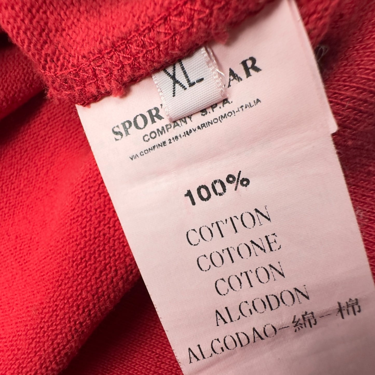 A/W 08 Stone Island Crewneck Sweater - Red