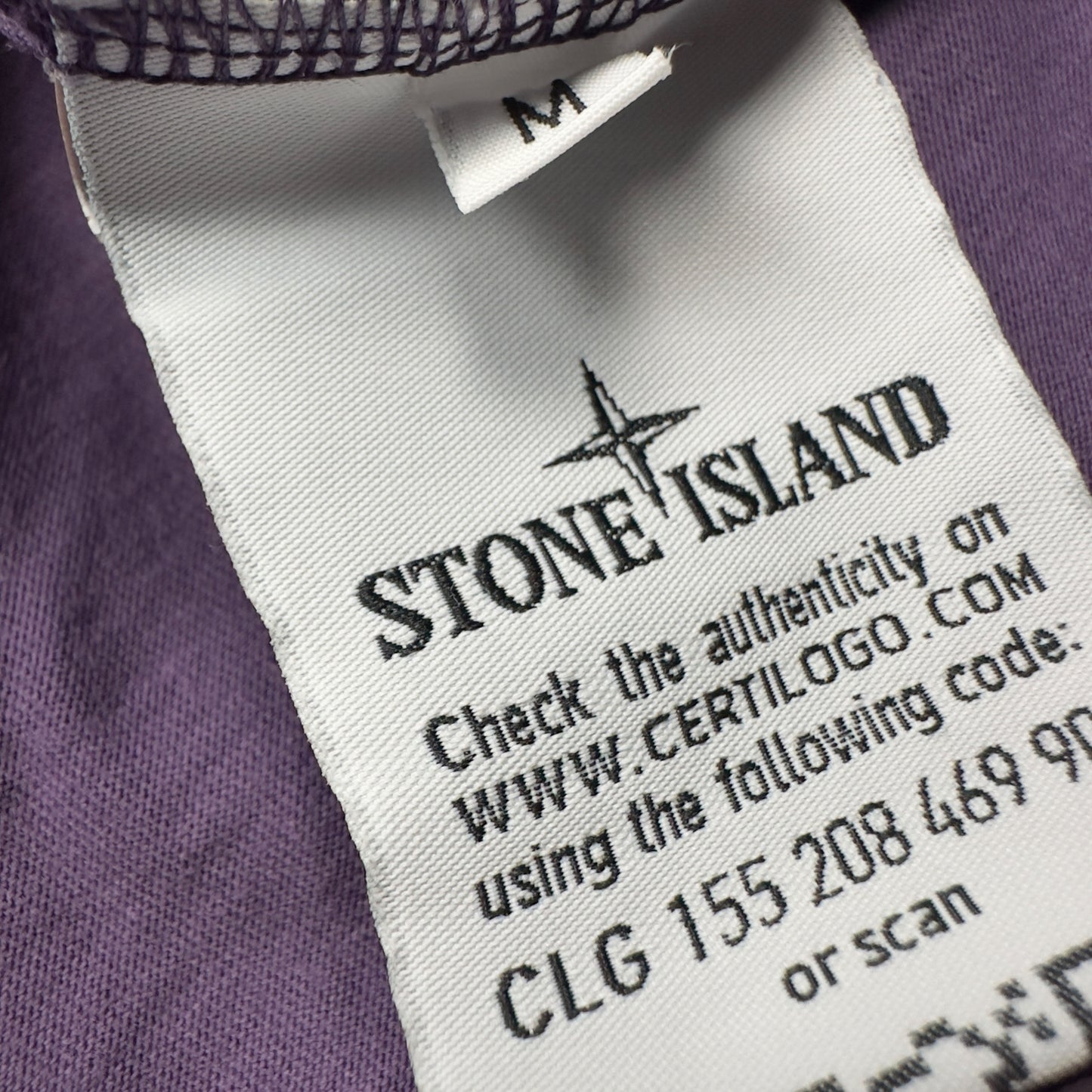 Stone Island T-Shirt - Purple