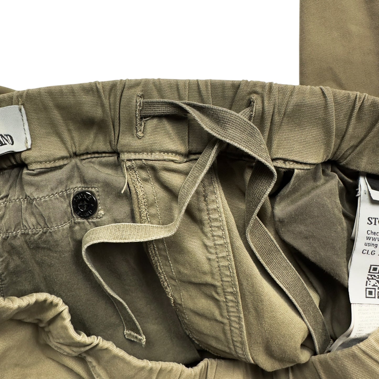 A/W 16 Stone Island Cotton Cargo Trousers - Khaki