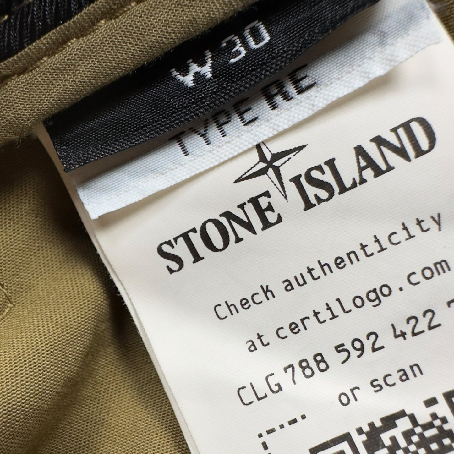 Stone Island Lightweight Cotton Cargo Shorts - Tan