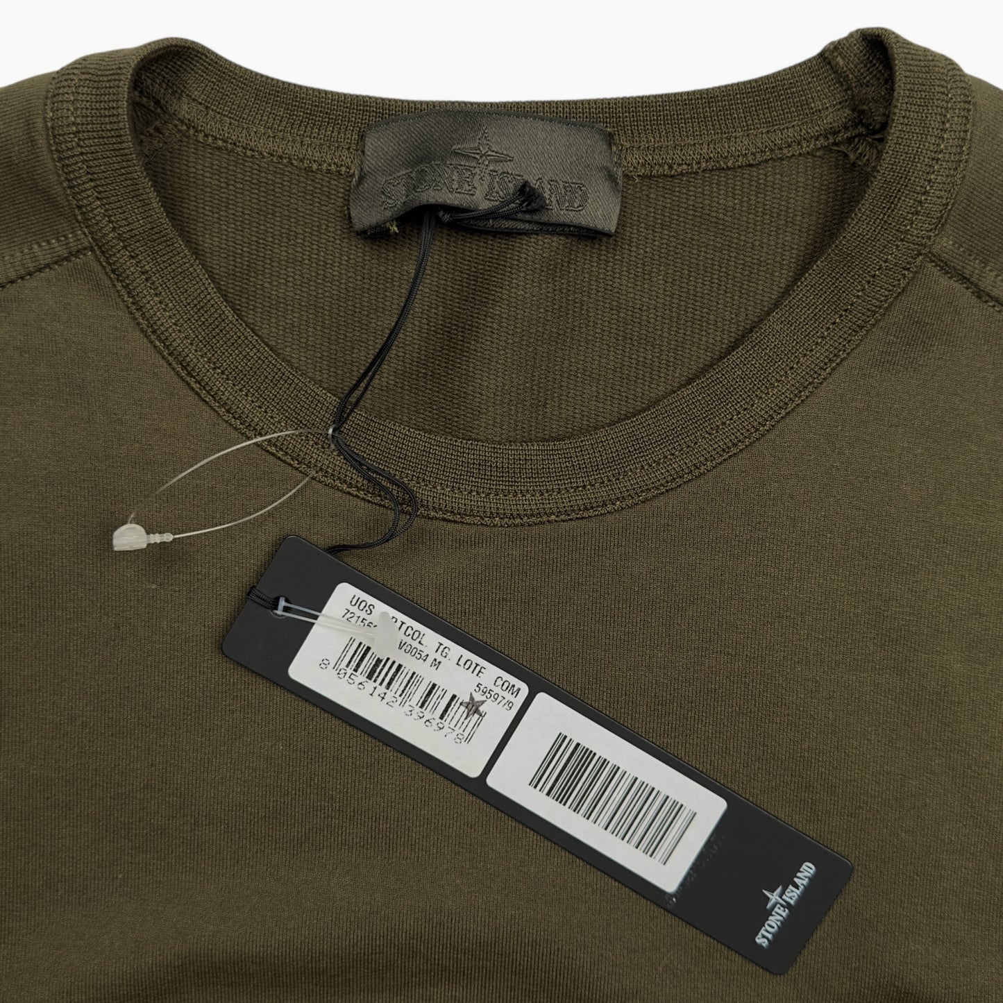 S/S 20 Stone Island Ghost Crewneck Sweater - Khaki