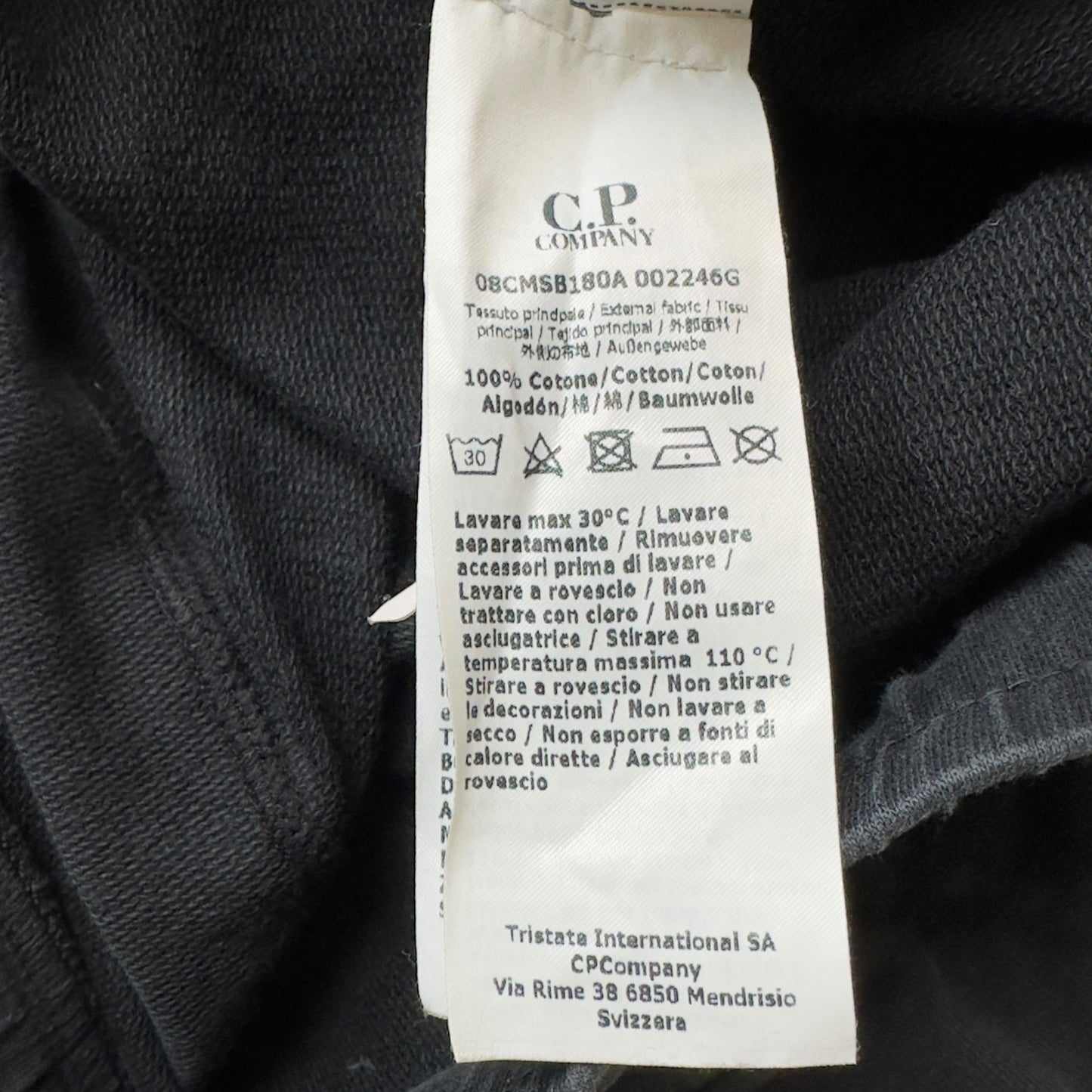 C.P. Company Fleece Shorts - Navy