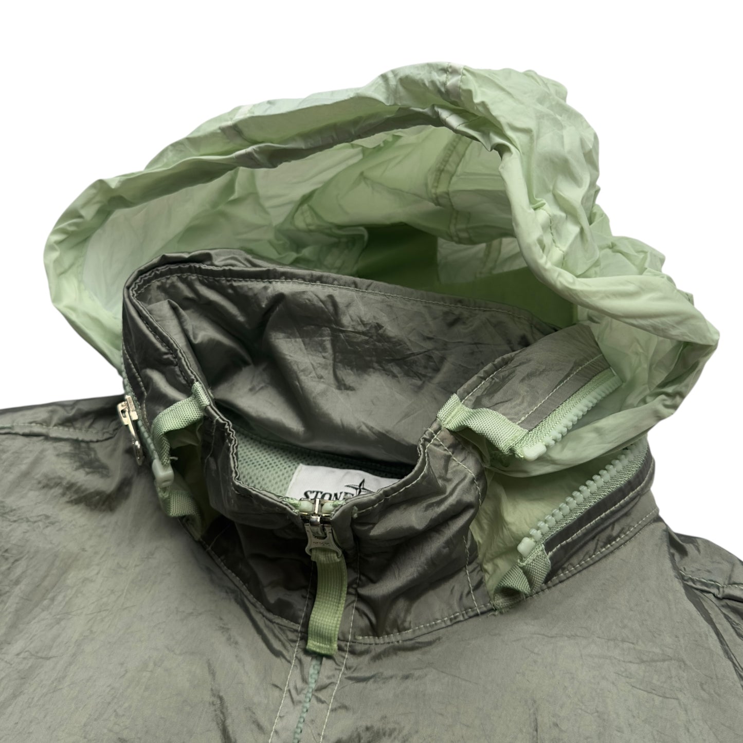 S/S 23 Stone Island Nylon Metal Watro ECONYL Jacket - Green