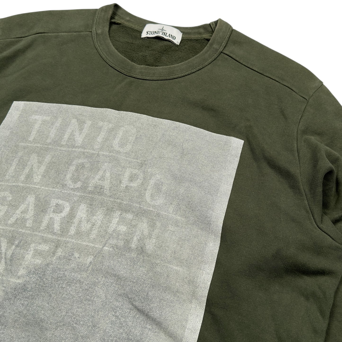 A/W 15 Stone Island Tinto In Capo Printed Sweater