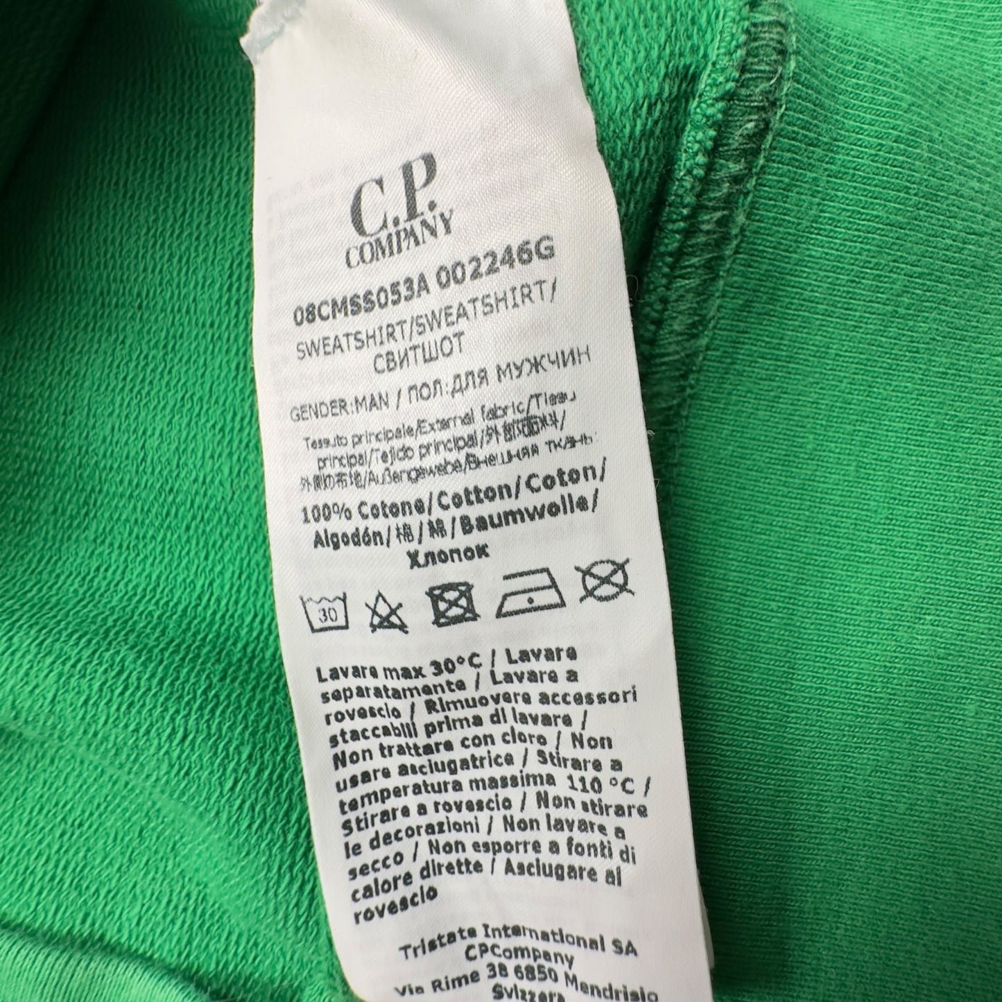 C.P. Company Lightweight Sweater - Green