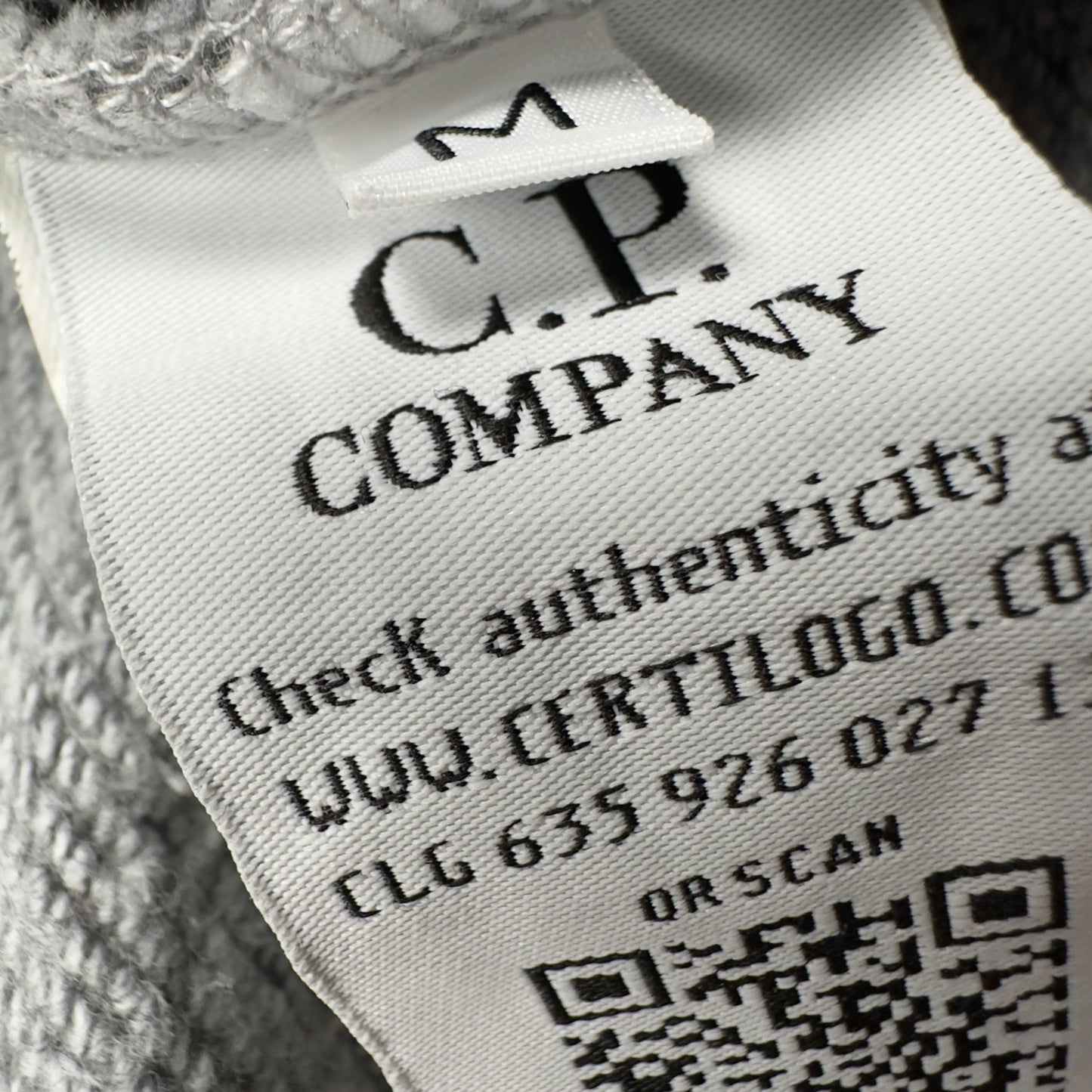 C.P. Company Full Zip Hoodie - Grey
