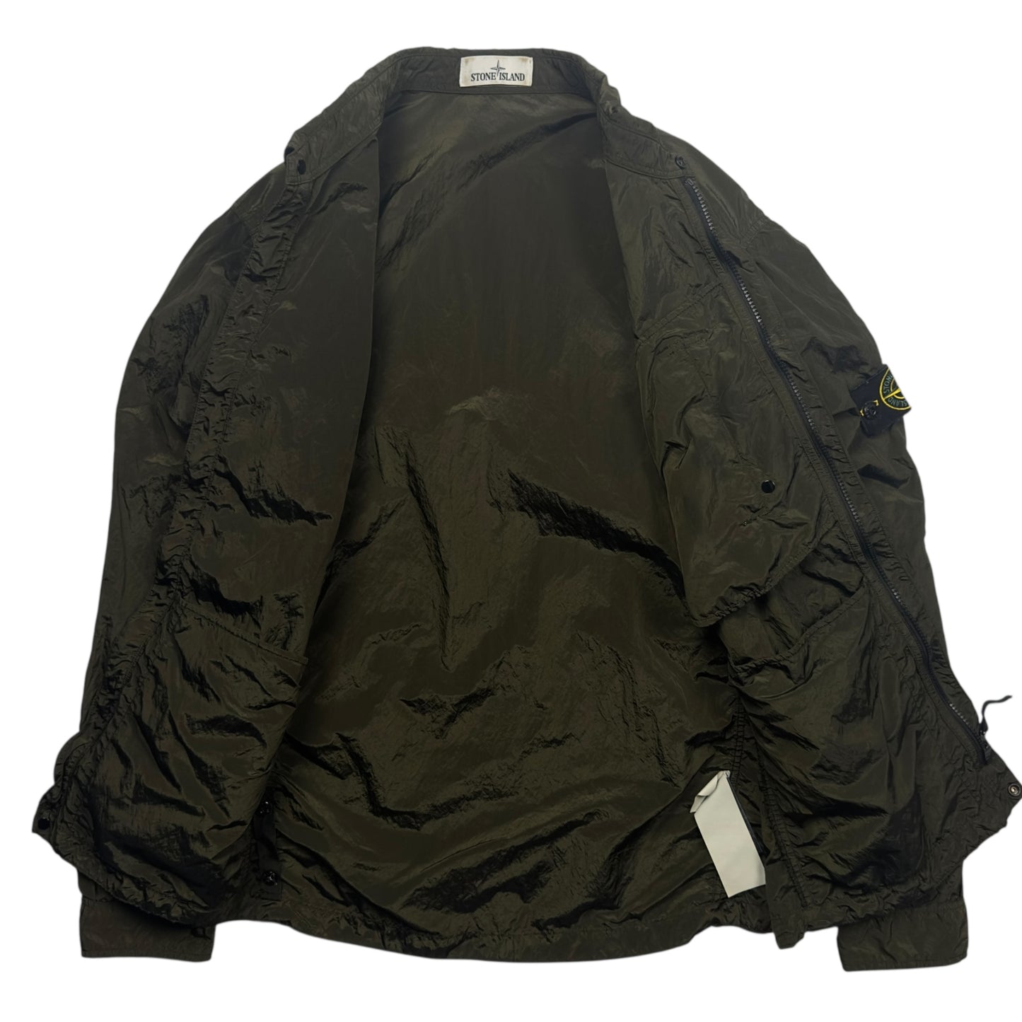 S/S 18 Stone Island Nylon Metal Overshirt - Dark Green