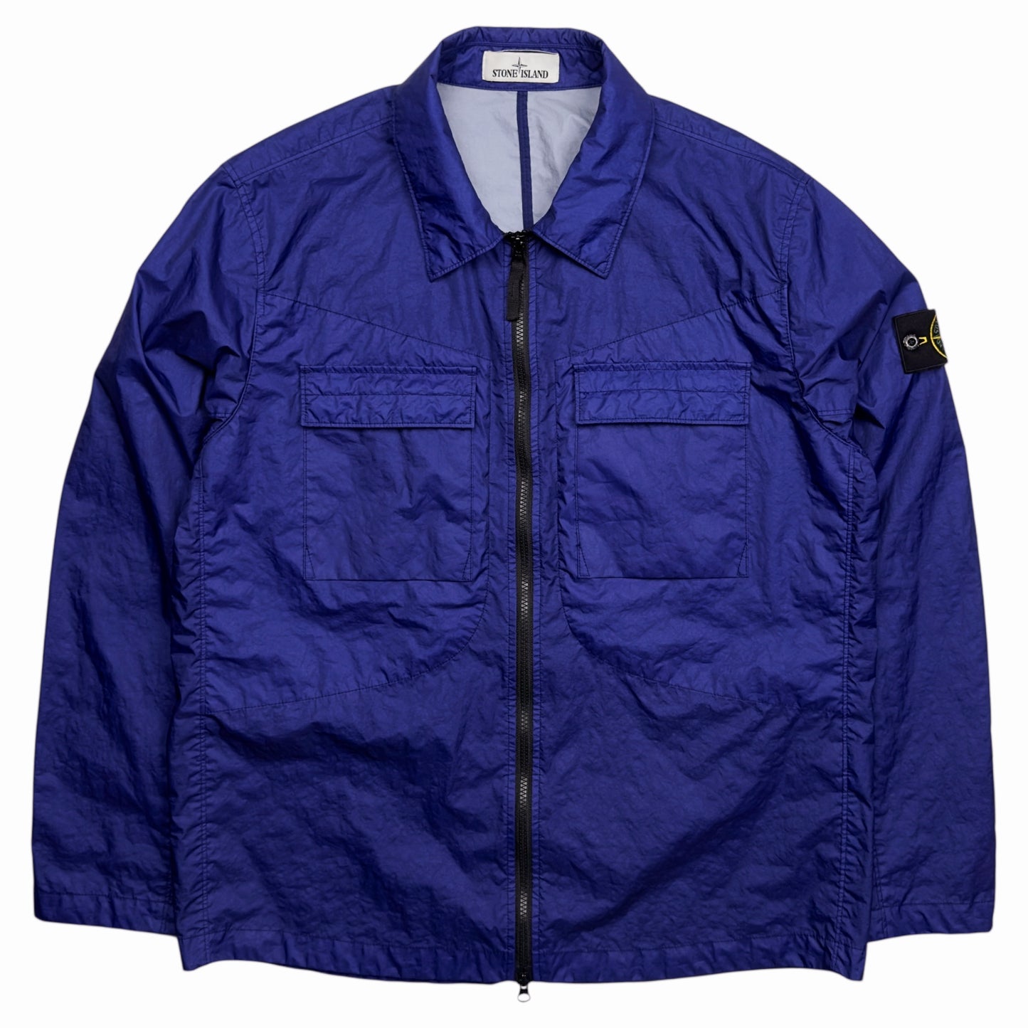 S/S 22 Stone Island Membrana 3L TC Overshirt - Blue