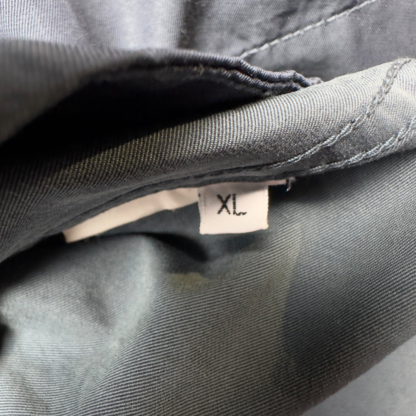 S/S 23 Stone Island Cupro Cotton Twill Overshirt - Navy