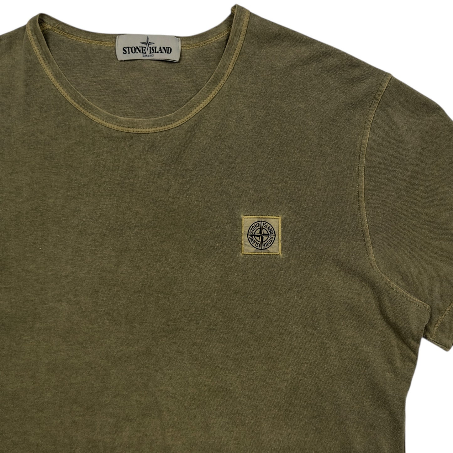 A/W 13 Stone Island Patch T-Shirt - Green
