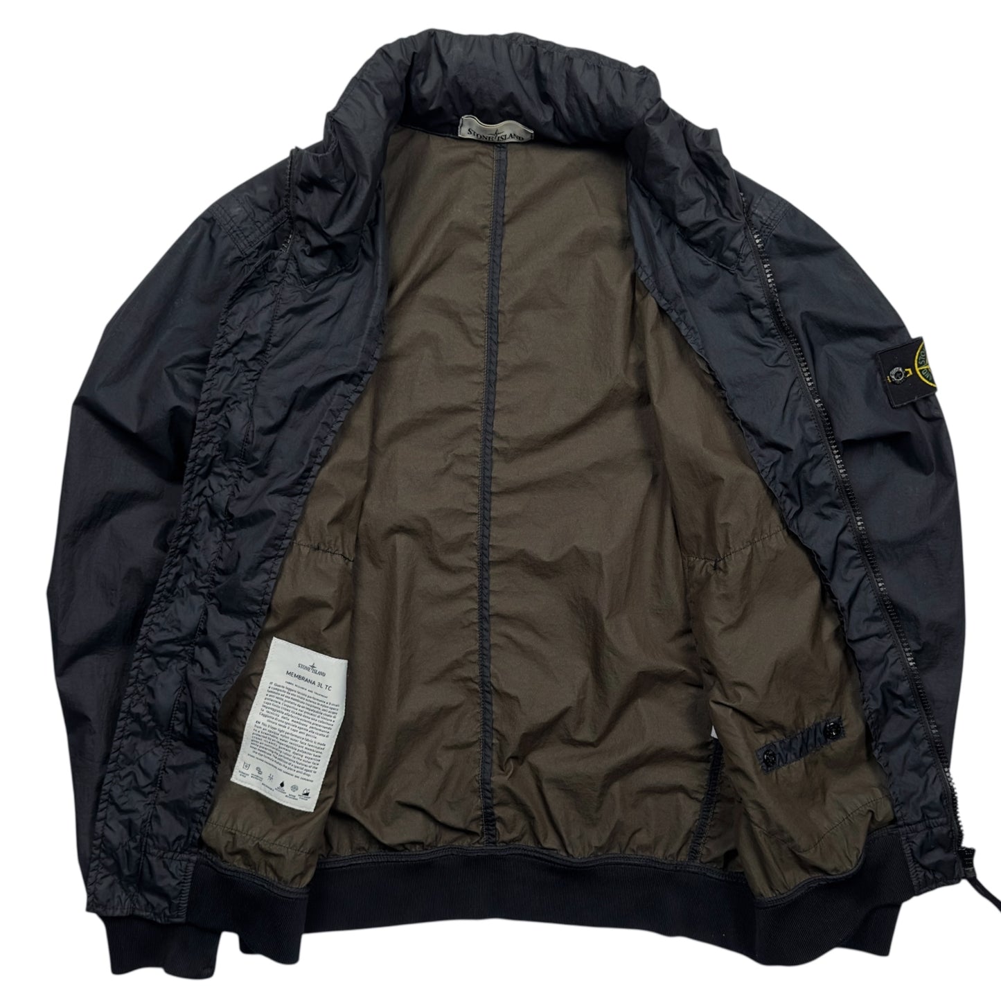 S/S 15 Stone Island Membrana 3L TC Jacket - Navy