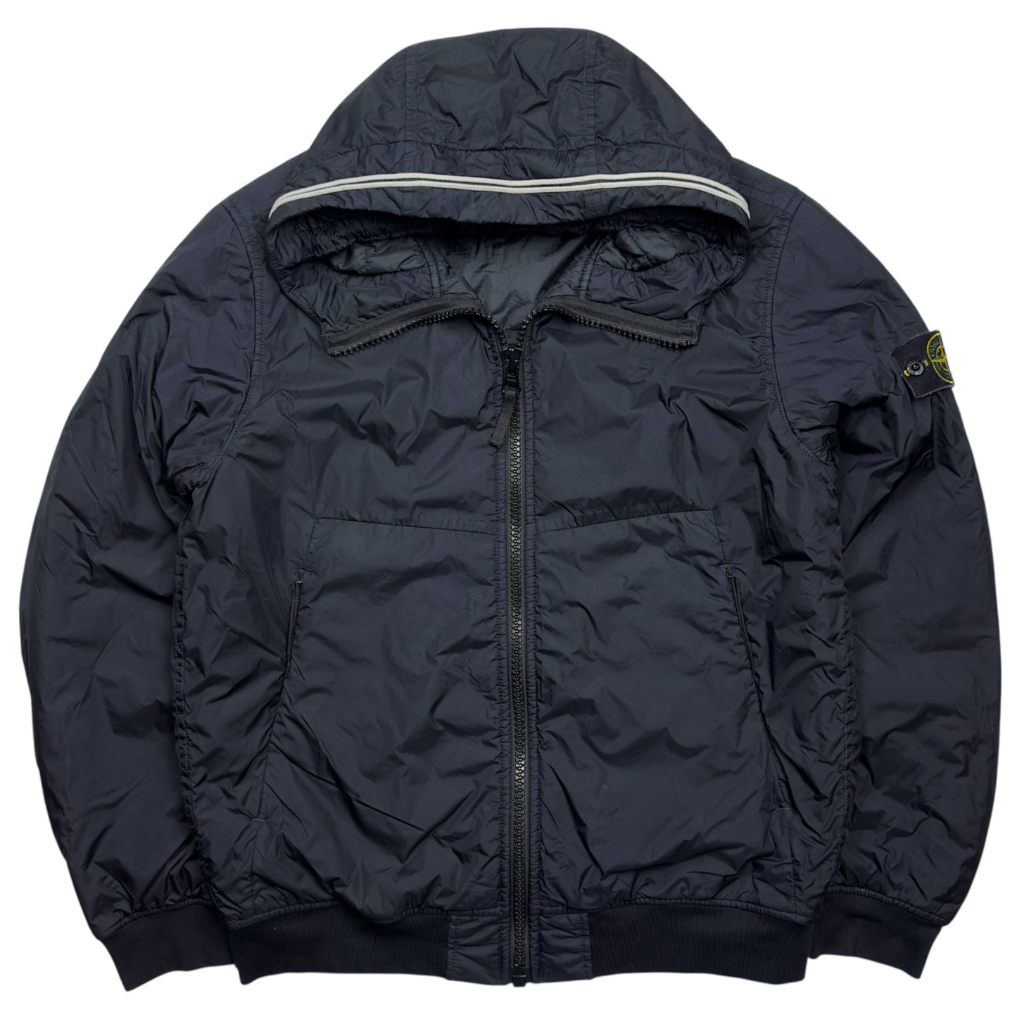 A/W 20 Stone Island Crinkle Reps R-NY with Primaloft Jacket - Navy