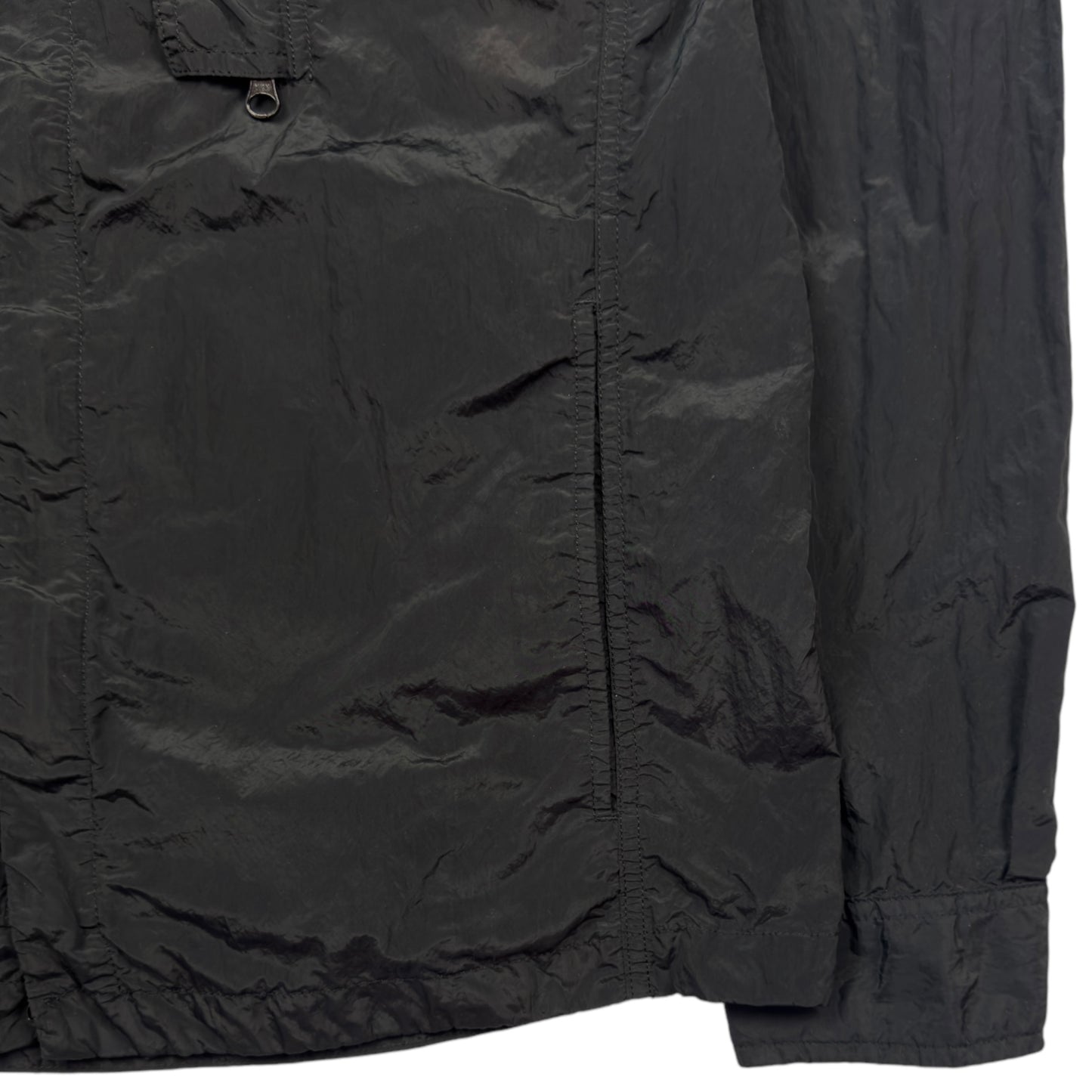 S/S 18 Stone Island Nylon Metal Overshirt - Black