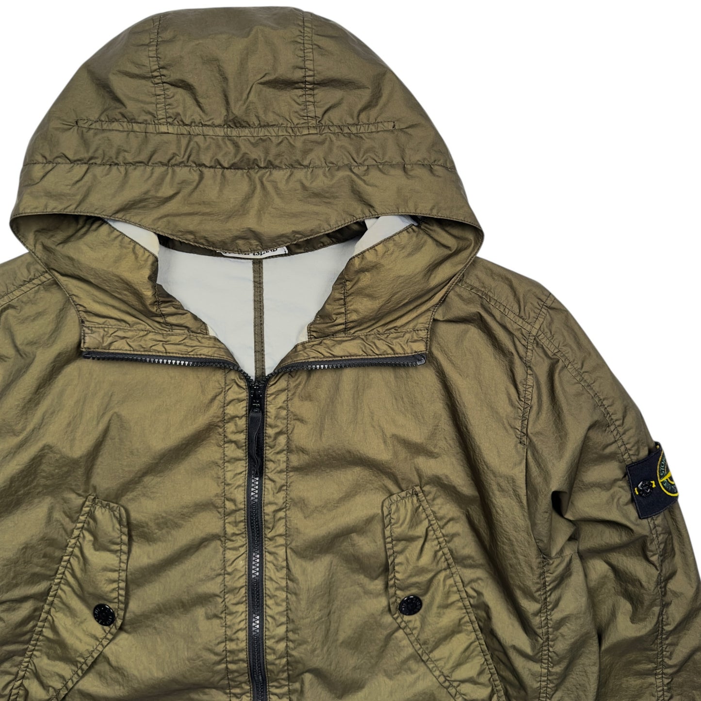 S/S 18 Stone Island Membrana 3L TC Jacket - Khaki