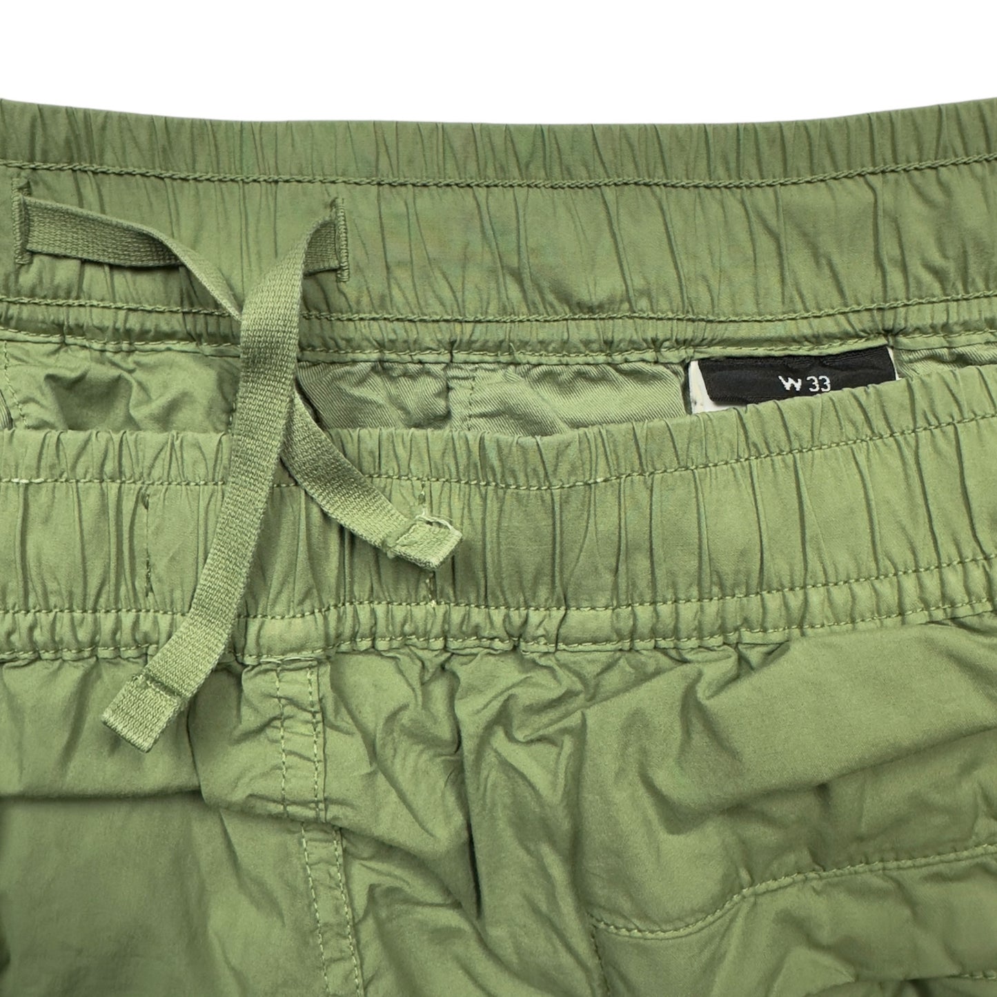 Stone Island Stretch Cotton Cuffed Cargo Trousers - Green