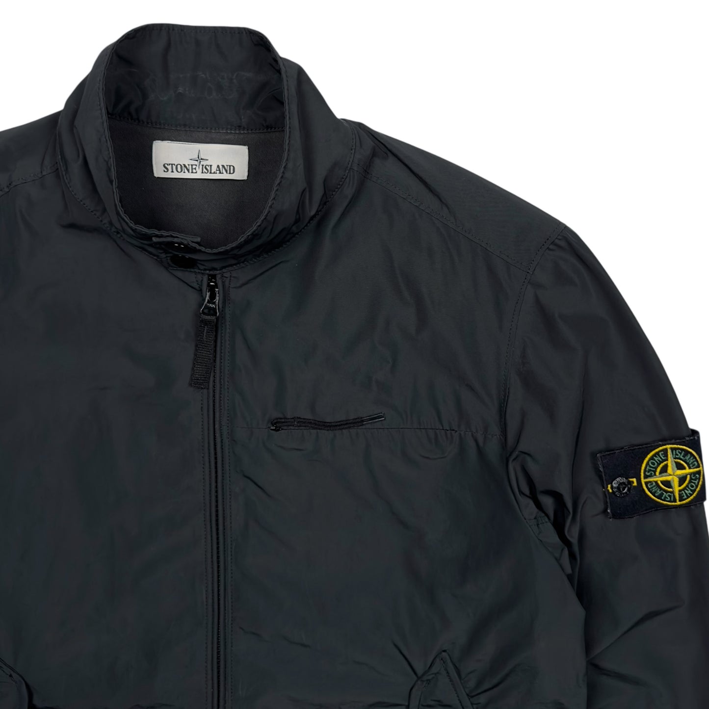 S/S 16 Stone Island Micro Reps Bomber Jacket - Navy