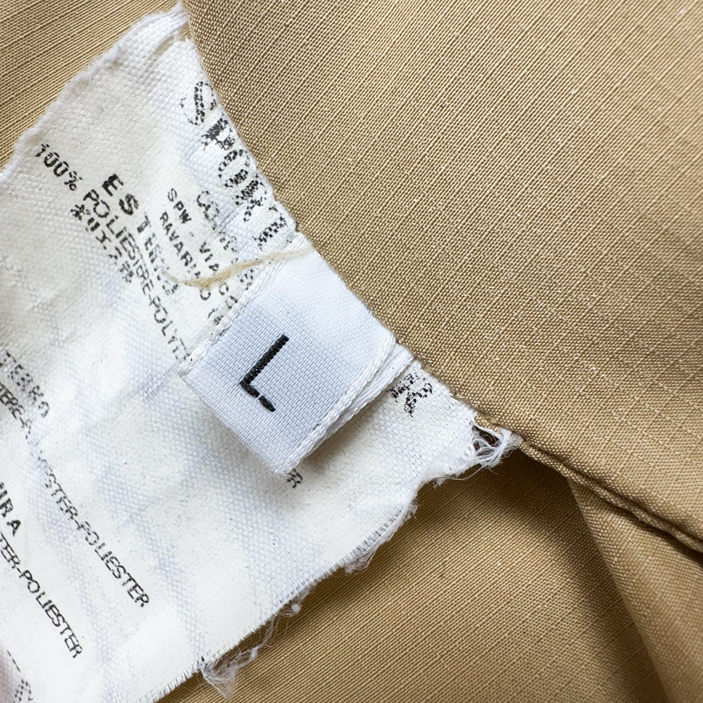 A/W 02 Stone Island Padded Jacket - Beige