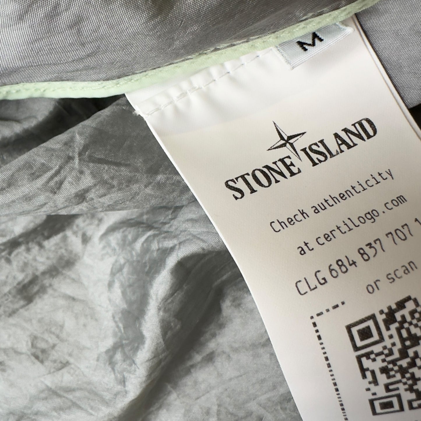 S/S 23 Stone Island Nylon Metal Watro ECONYL Jacket - Green