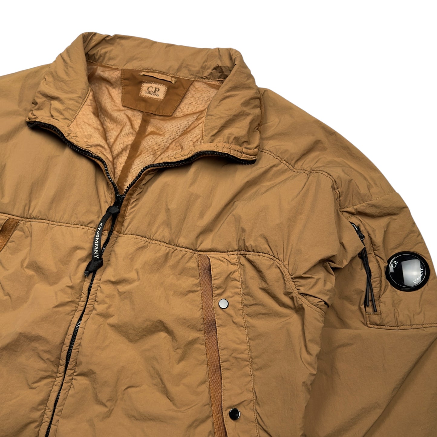C.P. Company GDP Polartec Bomber Jacket - Brown