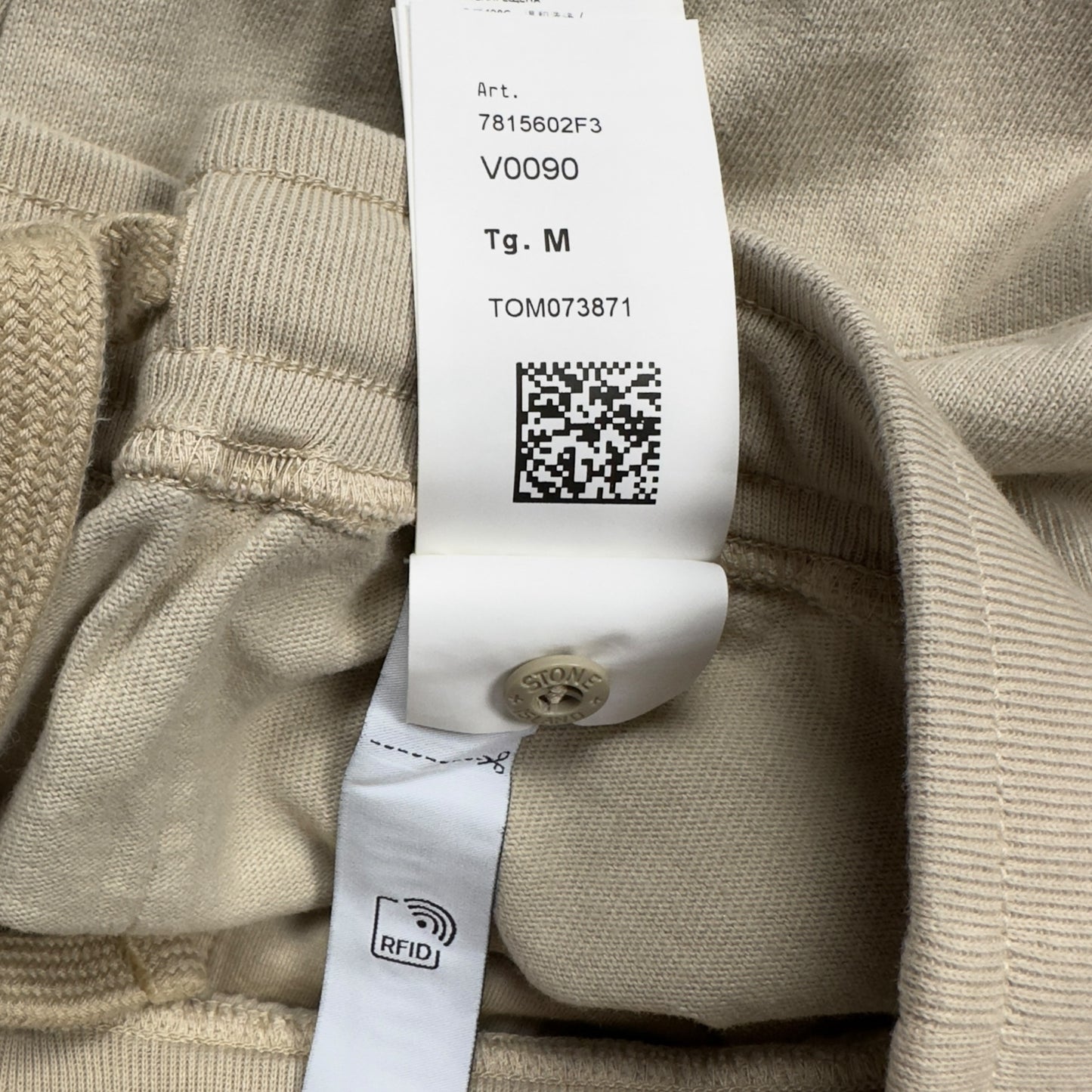 S/S 23 Stone Island Beige Ghost Joggers