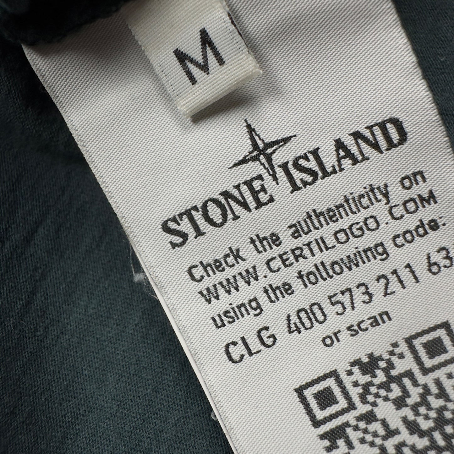 S/S 18 Stone Island Print T-Shirt - Green