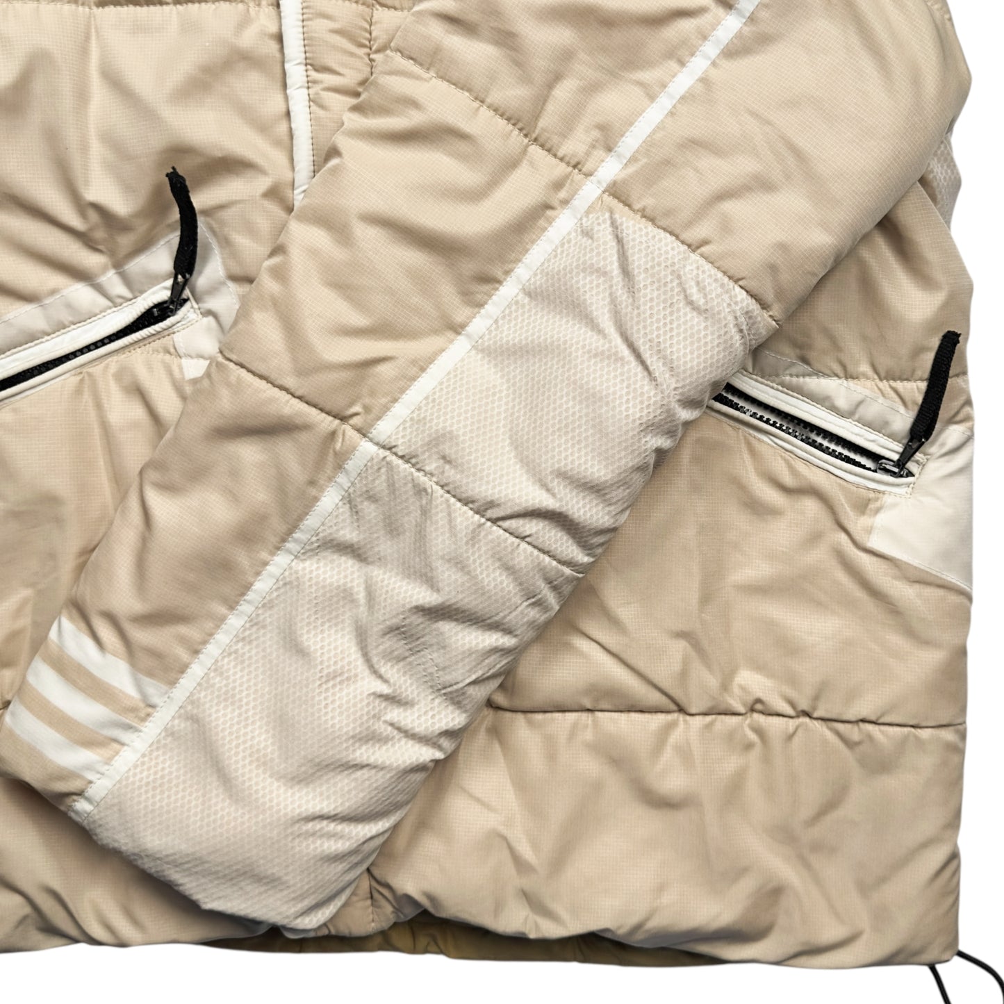 A/W 02 Stone Island Padded Jacket - Beige