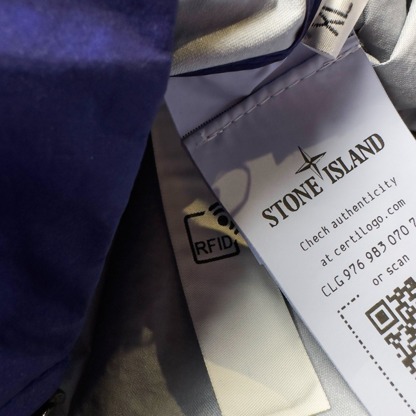 S/S 22 Stone Island Membrana 3L TC Overshirt - Blue