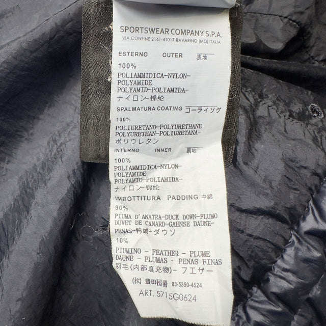 A/W 12 Stone Island Down_26 GR X SQM_N Down Puffer Gilet - Navy