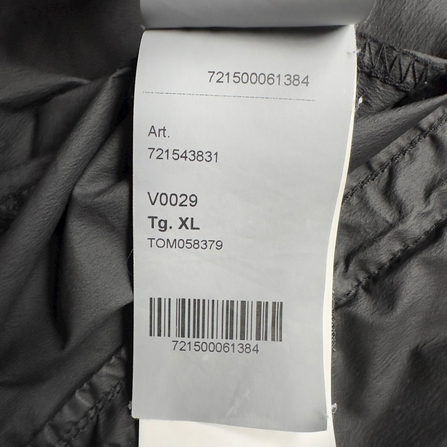 S/S 20 Stone Island Skin Touch Nylon TC - Black